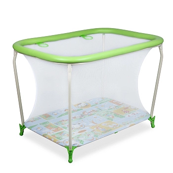 Манеж детский Globex Классик NEW (зеленый арт.110105)
