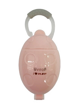 Футляр для пустышки Uviton My mother is the best арт. 0224 (Розовый)