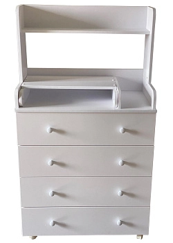 Детский пеленальный комод Байтвинз Стори 1 (белый)