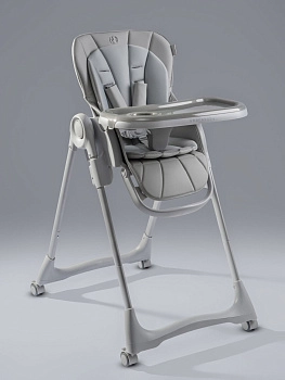 Стульчик для кормления AmaroBaby Gourmet (Серый)