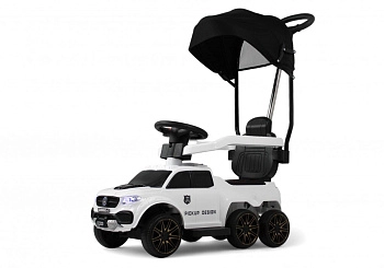 Детский электромобиль RiverToys G008GG-A (белый)