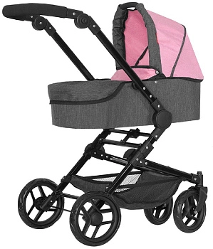 Коляски для кукол Carrello Magia 3 в 1 (PINK)
