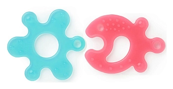 Прорезыватель Farlin "Головоломка" 0+ (Розовый-голубой)