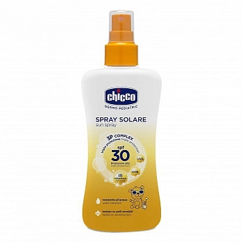 Спрей солнцезащитный Chicco SPF30 150 мл