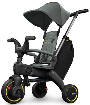 Детский складной трехколесный велосипед Doona Liki Trike S3 (Slate Green (Forest Grey))
