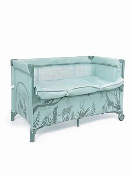 Манеж-кровать Amarobaby Transform (Africa/Зеленый )