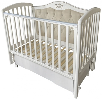 Детская кроватка Оливер Франческа Элеганс Премиум (Белый)