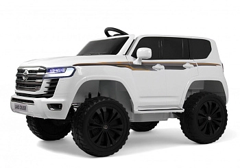 Детский электромобиль RiverToys Toyota Land Cruiser 300 L999LL (белый)