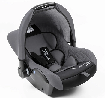 Автокресло детское AMAROBABY Baby comfort (Серый/чёрный)
