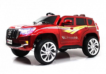 Детский электромобиль RiverToys М444БХ (красный глянец)