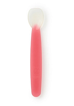 Силиконовая ложечка для введения первого прикорма Farlin,1 шт. 4 мес.+ (Розовый)