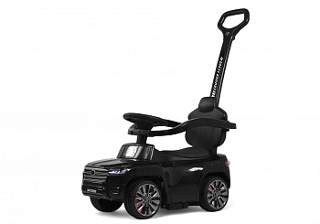 Детский толокар RiverToys Toyota Land Cruiser 300 Z002ZZ-C (черный)
