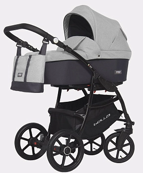 Детская коляска Riko Basic Bella 2 в 1 (01 серый-графит)