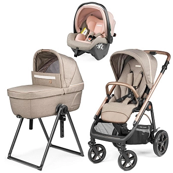 Коляска 3 в 1 Peg Perego Veloce TC Belvedere SLK (Mon Amour New)