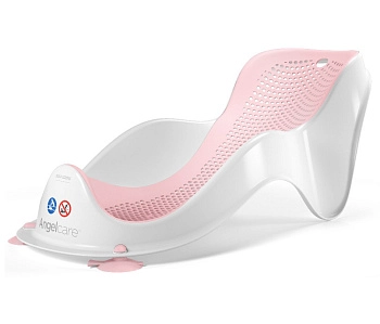 Горка для купания детская AngelCare Bath Support Mini (светло-розовый)