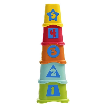 Пирамидка Chicco Stacking Cups (стандарт)