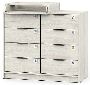 Комод Pituso Kids Optimum ЛДСП (Сосна касцина)