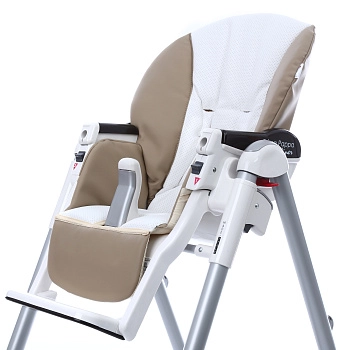 Сменный чехол сидения Esspero Sport к стульчику для кормления Peg-Perego Diner  (Beige/White)
