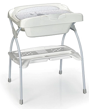 Пеленальный столик BabyLand by RAL-GOM Elios 2 в 1 (Белый (Little Sea))