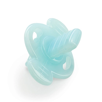 Прорезыватель силиконовый в футляре Happy Baby (Blue)