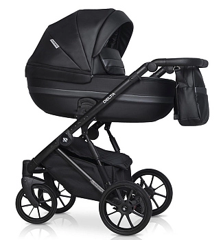 Коляска 2 в 1 RIKO BASIC DELTA ECCO (15 Black (черный))