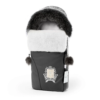 Конверт в коляску Esspero Heir (Black/White)