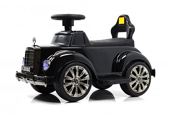 Детский толокар RiverToys Mercedes-AMG 300S G300GG-D с пультом управления (черный глянец)
