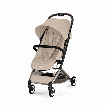 Прогулочная коляска Cybex Orfeo NEW (TPE  Almond Beige с дождевиком и бампером)
