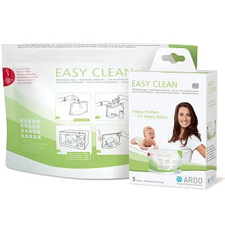 Пакеты для стерилизации в микроволновой печи Ardo Easy Clean (5шт./уп.) (стандарт)