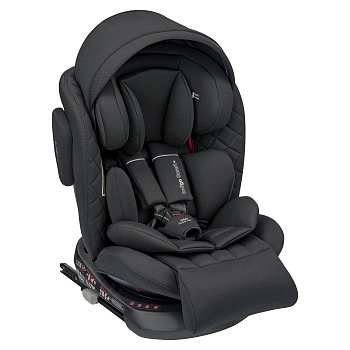 Автокресло Indigo SMART+ ISOFIX, группа 0+1+2+3 (черный)