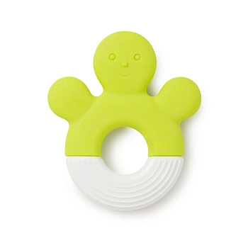 Силиконовый прорезыватель для зубов Bebe Due (Салатовый)