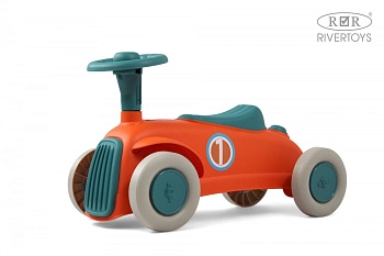 Детский толокар RiverToys G100GG (оранжевый)
