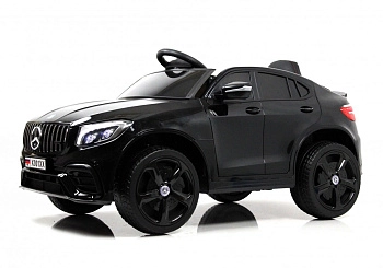Детский электромобиль RiverToys X001XX (черный глянец)