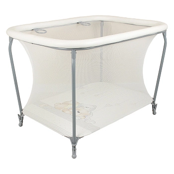 Манеж детский Globex Классик коллекция Мишки (Серый)