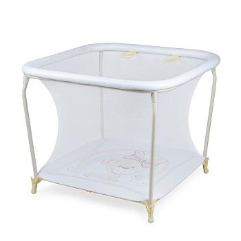 Манеж детский Globex Квадрат NEW (белый арт.110302)