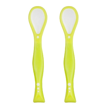 Набор ложек для кормления Happy Baby (Lime)