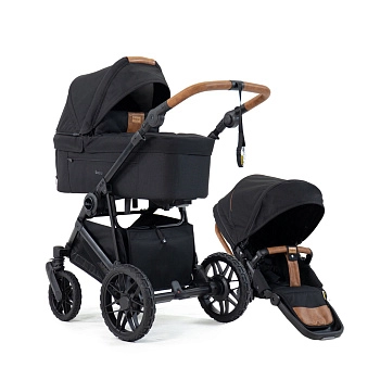 Коляска 2 в 1 Emmaljunga SUPER SONIC (Black)
