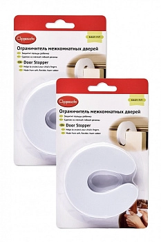 Блокиратор межкомнатных дверей Clippasafe 2 шт. (CL76ru - 2 белый)