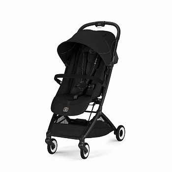 Прогулочная коляска Cybex Orfeo NEW (BLK  Magic Black с дождевиком и бампером)