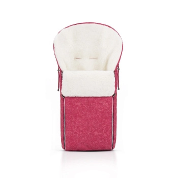 Конверт в коляску Beatrice Bambini Fiori (экокожа) (Pink)