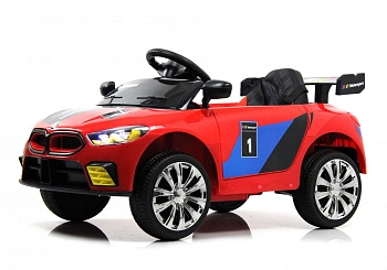 Детский электромобиль RiverToys F444FF (красный)