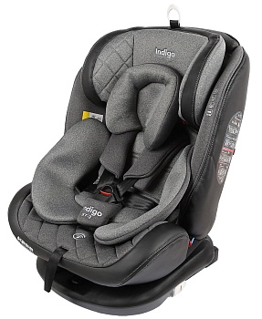 Автокресло Indigo AERO ISOFIX, ST-3, группа 0+1+2+3 (серый)