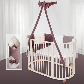 Комплект постельного белья Esspero Caramel (Beige-Purple)