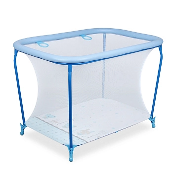 Манеж детский Globex Классик NEW (голубой арт.110103)