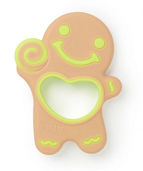 Прорезыватель Farlin "Пряничный человечек", 0+