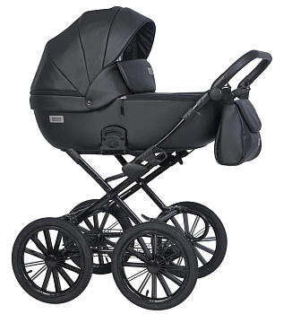 Коляска 2 в 1 RIKO BASIC MONTANA ECCO Prestige (12 Black (черный))