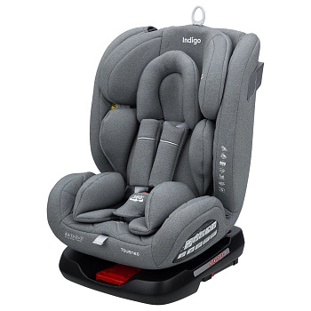 Автокресло Indigo TOURNEO ISOFIX (св.серый)