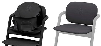 Набор мягких чехлов к стульчику Cybex Lemo Comfort Inlay (Stunning Black)