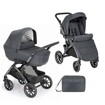 Коляска 2 в 1 CAM Dinamico Smart (993 антрацит)