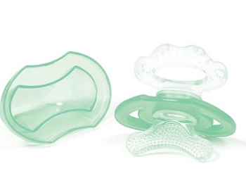 Прорезыватель BabyOno Первые зубки (Мятный)